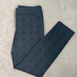 Dalia Womens Plaid Stretch Slacks Dress Pants